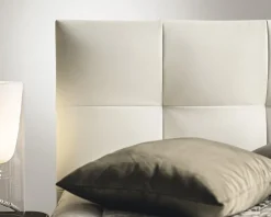 Letto imbottito con contenitore Argentum Youdecor a prezzo scontato