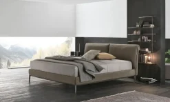 Letto imbottito con contenitore River V&nice a prezzo ribassato