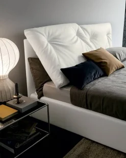 Letto imbottito con contenitore Edgar Felis a prezzo scontato