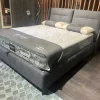 Letto imbottito con contenitore Join Bside a prezzo ribassato