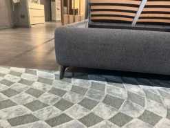 Letto imbottito con contenitore Join Bside a prezzo ribassato