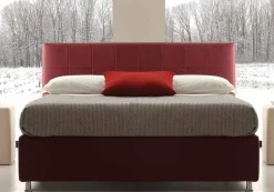 Letto imbottito con contenitore Londra Sognando a prezzo scontato