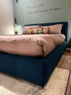 Letto imbottito con contenitore Letto imbottito V&nice a prezzo ribassato