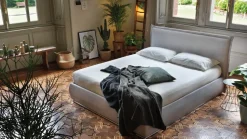 Letto imbottito con contenitore Helene Ergogreen a prezzo scontato