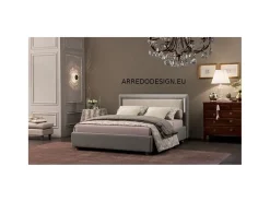 Letto imbottito con contenitore Chloe V&nice a prezzo ribassato