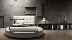 Letto imbottito con giroletto Special  Samoa a prezzo scontato