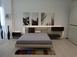 Letto imbottito con giroletto Ecletto Sangiacomo a prezzo scontato