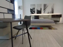 Letto imbottito con giroletto Ecletto Sangiacomo a prezzo scontato