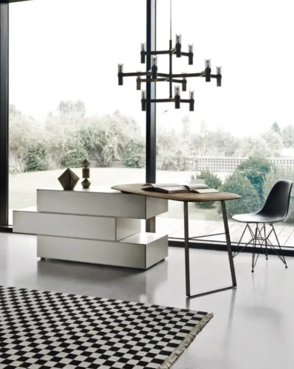 Letto imbottito con giroletto Ecletto Sangiacomo a prezzo scontato