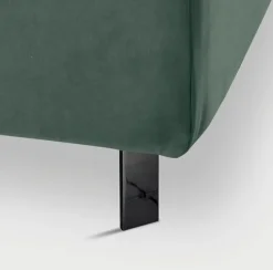 Letto imbottito con giroletto Letto maxi testata international  parigi Md work a prezzo scontato