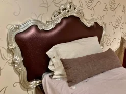 Letto imbottito con giroletto Chic Di liddo & perego a prezzo ribassato