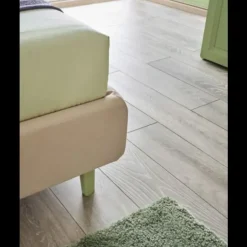 Letto imbottito con giroletto Letto plane pillow Moretti compact a prezzo ribassato