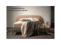 Letto imbottito con giroletto Set lift Samoa a prezzo ribassato