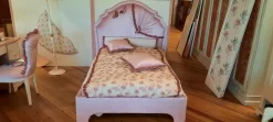 Letto imbottito con giroletto Modello dolce sogno Mobilificio bellutti a prezzo scontato