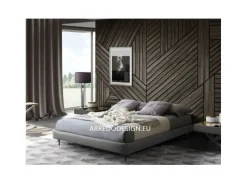 Letto imbottito con piedini Sommier Le comfort a prezzo scontato