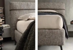 Letto imbottito modello Chop di Samoa scontato 35%