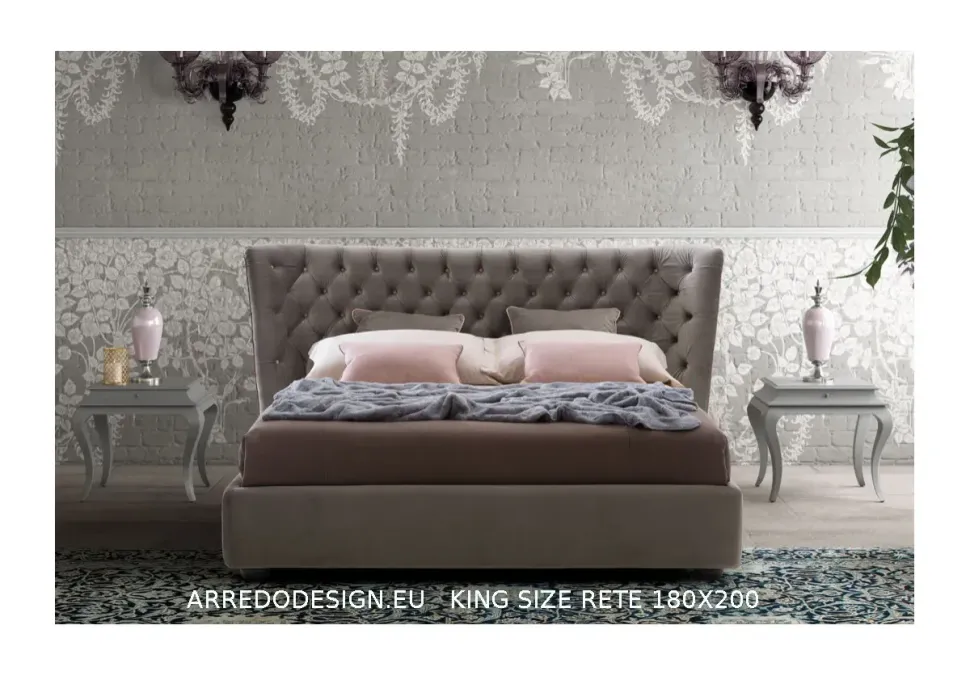 Letto imbottito modello Caravaggio di Le comfort scontato 35%