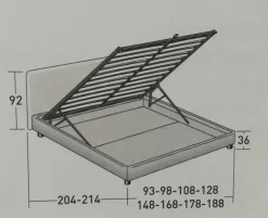 Letto imbottito modello Notturno: scopri il prezzo