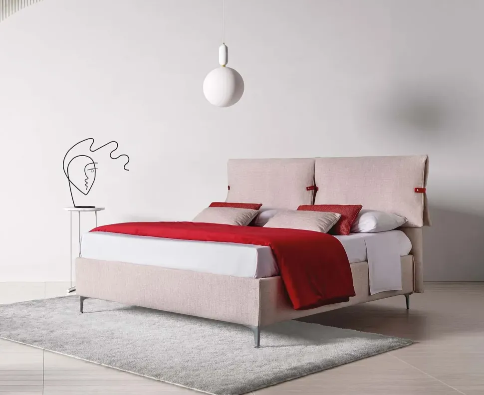 Letto imbottito modello Primrose * di Le comfort scontato 35%