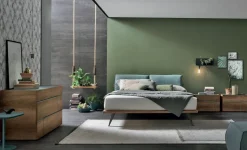 Letto imbottito modello Piuma di Tomasella scontato 31%