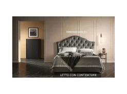 Letto imbottito modello Queen * di Samoa scontato 35%