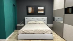 Letto imbottito modello Roger di Giessegi scontato 50%