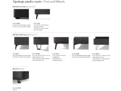 Letto imbottito modello Set * di Samoa scontato 35%