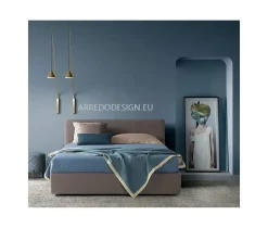 Letto imbottito modello Teo * di Biba salotti scontato 30%