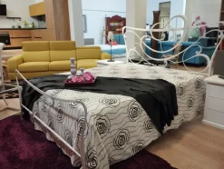 Letto in ferro battuto modello Letto giusti portos di Giusti portos scontato 78%