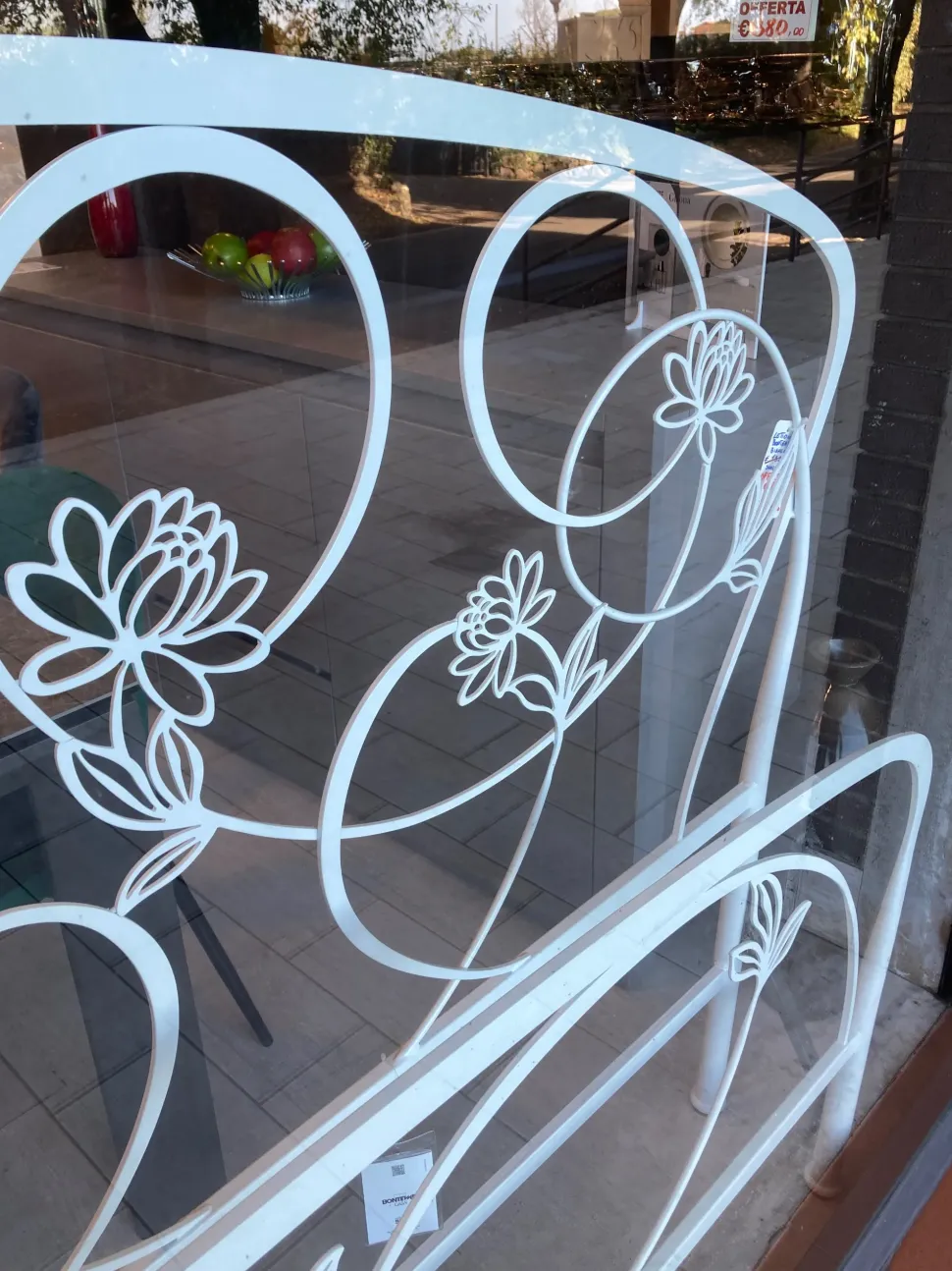 Letto in ferro battuto modello Glicine di Bontempi scontato 28%