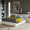Letto in laccato con contenitore Letto-matrim. mod.colorado con box-cont.-scontato del 30% Giessegi a prezzo scontato