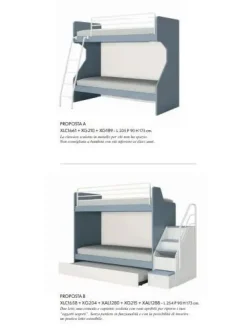 Letto in laccato con gambe Letto a castello Zg mobili a prezzo ribassato