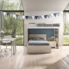 Letto in laccato modello Maxi di Zg mobili scontato 40%