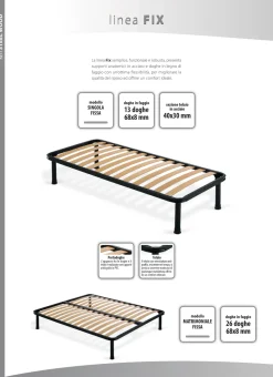 Letto in laccato modello Maxi di Zg mobili scontato 40%