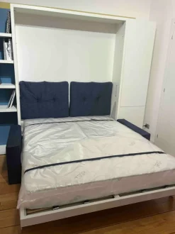 Letto in legno a scomparsa Penelope 2 sofa' divano next Clei a prezzo ribassato