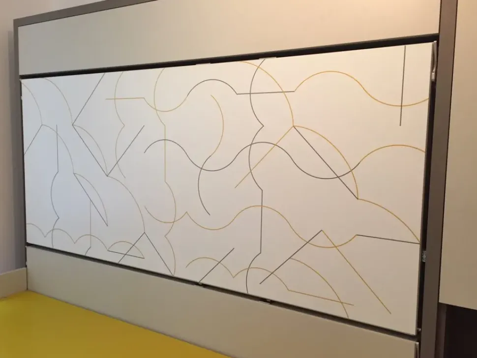 Letto in legno a scomparsa Kali duo board 2200 Clei a prezzo scontato