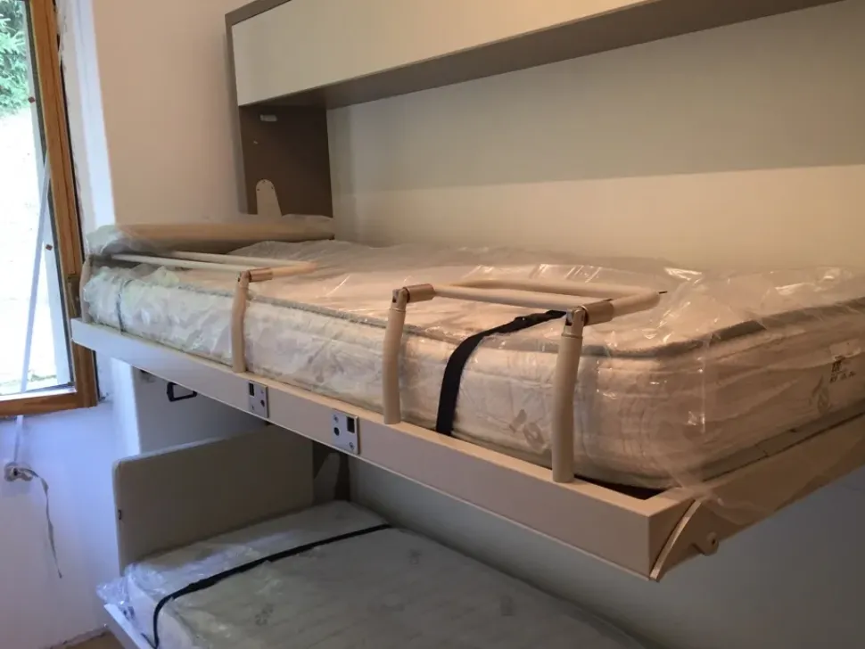 Letto in legno a scomparsa Kali duo board 2200 Clei a prezzo scontato