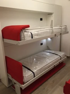 Letto in legno a scomparsa Kali duo board 2200 Collezione esclusiva a prezzo ribassato