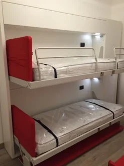 Letto in legno a scomparsa Kali duo board 2200 Collezione esclusiva a prezzo ribassato