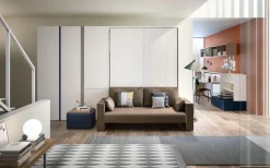 Letto in legno a scomparsa Penelope 2 sofa' Clei a prezzo scontato