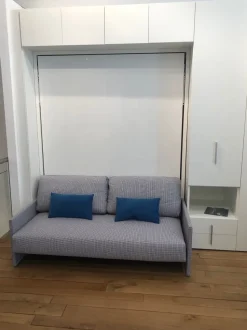 Letto in legno a scomparsa Penelope 2 sofa' Clei a prezzo scontato
