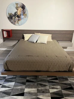 Letto in legno con contenitore Sorvolo  Fimar a prezzo ribassato