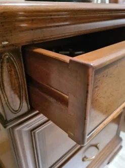 Letto in legno con giroletto Le primule Le fablier a prezzo scontato