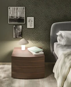 Letto in legno con giroletto Park Collezione esclusiva a prezzo ribassato