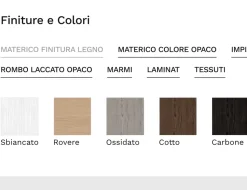 Letto in legno con giroletto Letto moderno ginevra Mottes selection a prezzo scontato
