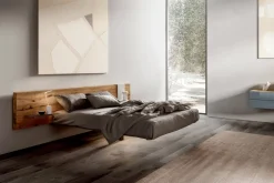 Letto in legno con piedini Fluttua wildwood Lago a prezzo scontato