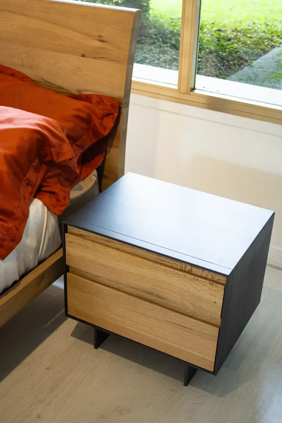 Letto in legno con piedini City Le fablier a prezzo ribassato