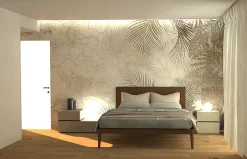 Letto in legno modello Letto e comodini di Pianca scontato 28%