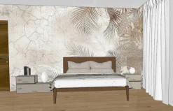 Letto in legno modello Letto e comodini  di Pianca scontato 28%