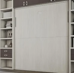 Letto in legno modello Letto a scomparsa sity matrimoniale legno di Artigianale scontato 27%